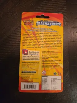 Pokemon Sealed Black and White Plasma Freeze Blister Pack Promo Card - Image 3