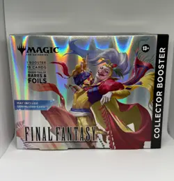 MAGIC THE GATHERING FINAL FANTASY SEALED COLLECTOR BOOSTER - 1 BOOSTER 15 CARDS - Image 1