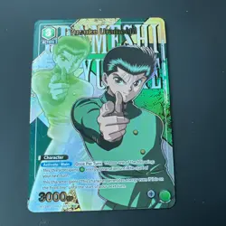 Yusuke Urameshi 037 R* Yu Yu Hakusho Ghost Files Union Arena Card English - Image 1