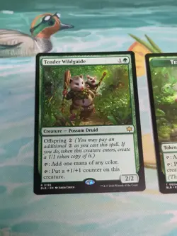 Tender Wildguide Token and card combo- 24 - BLB - NM - MTG Magic the Gathering - Image 2
