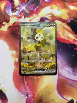 Pokemon Card TCG Meloetta EX Black Bolt Sir 167/086 Mint Condition Pack Fresh - Image 3