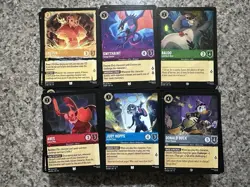 Disney Lorcana Whispers In The Well Common And Uncommon Card Lot. 500+ Cards - Image 1