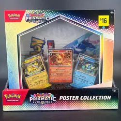 Prismatic Evolutions Poster Collection Box Set of 6 Pokemon SV Trading Card Game - Image 3