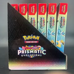 Prismatic Evolutions Poster Collection Box Set of 6 Pokemon SV Trading Card Game - Image 4