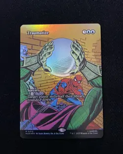 2025 Magic The Gathering MTG Marvel EN Foil M 0015 Traumatize gav - Image 1