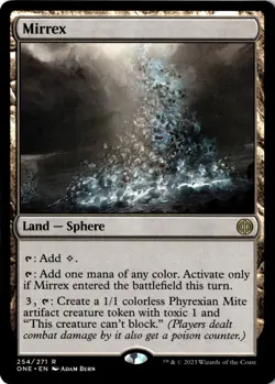 Mirrex R Promo Pack: Phyrexia: All Will Be One 254 NM - Image 1