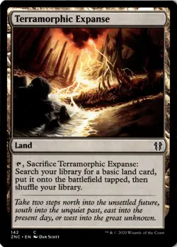 Terramorphic Expanse C Commander: Zendikar Rising 142 NM - Image 1