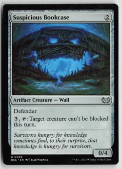 Suspicious Bookcase U Commander: Duskmourn: House of Horror 95 NM - Image 1