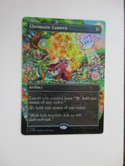Magic The Gathering Furby Secret Lair CHROMATIC LANTERN CONFETTI FOIL MTG 2329 - Image 1