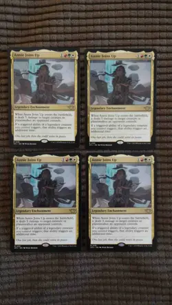 Magic: the Gathering / MtG Annie Joins Up x4 Outlaws of Thunder Junction - Image 1