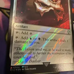 Talisman of Dominance (Surge Foil) #364 (NM) Final Fantasy FIC Magic MTG - Image 4