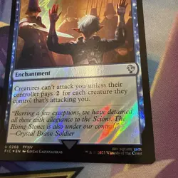 Magic the Gathering: Propaganda (Surge Foil) Commander: Final Fantasy Foil NM - Image 3