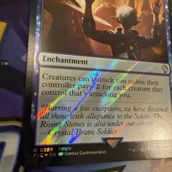 Magic the Gathering: Propaganda (Surge Foil) Commander: Final Fantasy Foil NM - Image 4