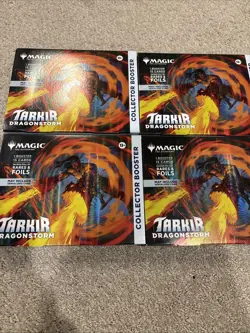 Magic The Gathering - Tarkir Dragonstorm - Collector Booster X4 - Image 1