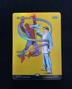 2025 Magic The Gathering MTG Marvel EN Foil M 0009 Counterspell gav - Image 1
