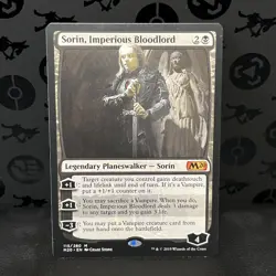 MTG Magic the Gathering Sorin, Imperious Bloodlord (115/357) Core Set 2020 LP - Image 1