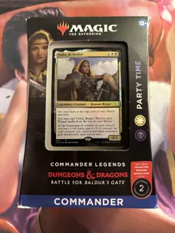 Commander Legends: Battle for Baldur's Gate Party Time Commander Deck MTG - Image 1