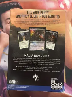 Commander Legends: Battle for Baldur's Gate Party Time Commander Deck MTG - Image 2