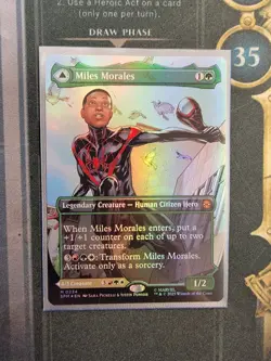 Miles Morales (0234) (Borderless) Marvel's Spider-Man Foil - Image 1