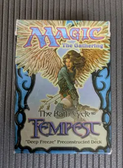 Magic The Gathering: The Rath Cycle Tempest 'Deep Freeze' Deck COMPLETE Set - Image 1