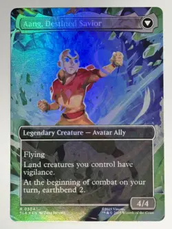 Aang, at the Crossroads (Borderless) FOIL Avatar: The Last Airbender 304 NM TLA - Image 2