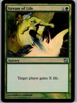 #272 Stream of Life 9th Edition Uncommon FOIL - Image 1