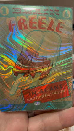 Brain Freeze (HALO FOIL) Secret Lair - An Encyclopedia of Magic MTG - Image 2