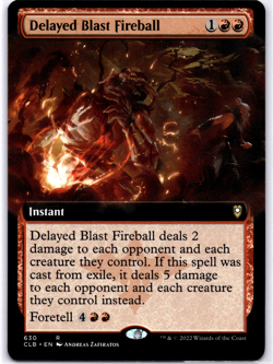 Delayed Blast Fireball Extended Art NM MTG - Image 1