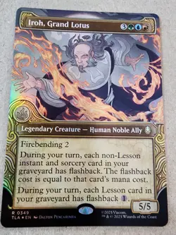 Iroh, Grand Lotus - #349 Foil (Showcase) Avatar: The Last Airbender - Mtg - Image 1