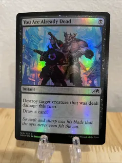 MTG You Are Already Dead FOIL #129/302 Kamigawa: Neon Dynasty Common NM/M - Image 1