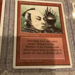 Sixteen 1994 - 97 Magic The Gathering Rare MTG Cards Sleeve Protected Elves TCG - Image 4