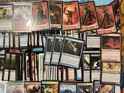 MTG Bulk Lot Commons & Uncommons Some Vintage See Pictures - Image 2