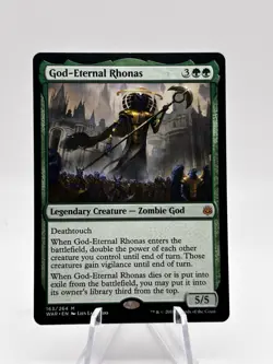 God-Eternal Rhonas 163/264 War of the Spark WAR MTG NM - Image 1