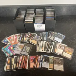Vintage Magic The Gathering Cards Lot With Few Yugioh! Storage Unit Collection! - Image 1