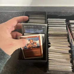 Vintage Magic The Gathering Cards Lot With Few Yugioh! Storage Unit Collection! - Image 2