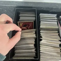 Vintage Magic The Gathering Cards Lot With Few Yugioh! Storage Unit Collection! - Image 5