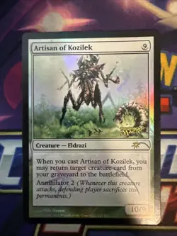 Artisan of Kozilek - Foil Promo Friday Night Magic 2011 MP MTG - Image 1