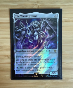 MTG: The Warring Triad (Surge Foil) Commander: Final Fantasy Surge Foil NM - Image 1