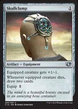 Skullclamp - Commander 2014 #268/337 MTG Magic The Gathering - Image 1