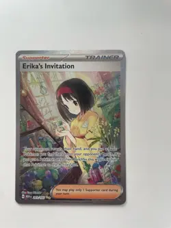 Pokemon TCG Erika's Invitation 203/165 Special Illustration Rare NM - Image 2