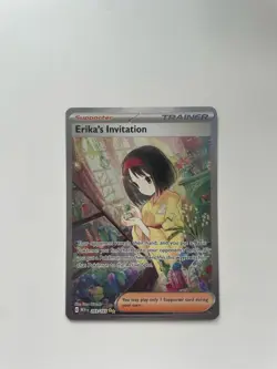 Pokemon TCG Erika's Invitation 203/165 Special Illustration Rare NM - Image 3