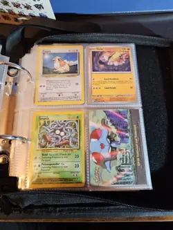 80 Pokemon Binder Collection | 30+ Vintage/WOTC/EX's+ Modern Holos + More - Image 4