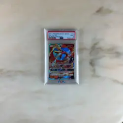 PSA 9 - 2017 Pokemon Sun & Moon | Ho-Oh GX | Burning Shadows #21 - Image 2