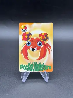 Mewtwo Holo Pokemon Vintage Pocket Monsters Vending Prism Sticker - Image 2