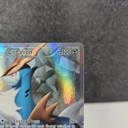 Pokemon TCG Cobalion (Noble Victories 100/101) Full Art UR Black & White 2011 - Image 3