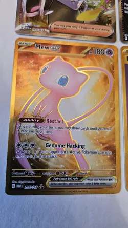 Pokemon 151 Lot Giovanni's Charisma Daisys Help Mew And Basic Energy Hyper Rare - Image 2