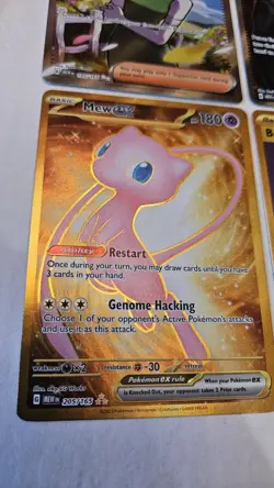 Pokemon 151 Lot Giovanni's Charisma Daisys Help Mew And Basic Energy Hyper Rare - Image 3