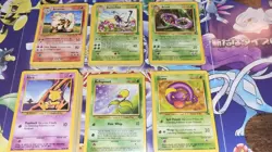 Pokemon Complete Base Set Jungle Fossil Commons And Uncommons NM-LP w Trainers - Image 2