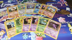 Pokemon Complete Base Set Jungle Fossil Commons And Uncommons NM-LP w Trainers - Image 3