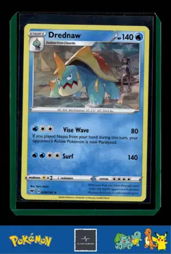Pokemon Deck Exclusives 039/185 Drednaw (Cracked Ice Holo) - Image 1